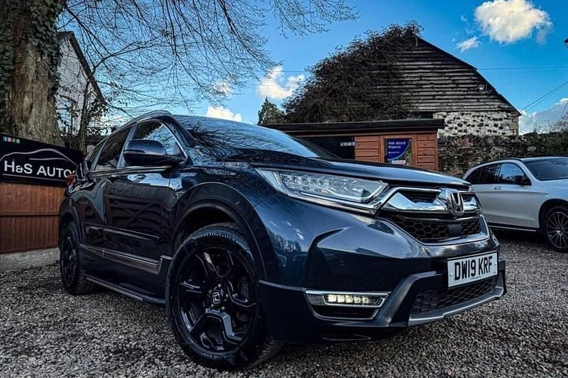 Used Honda CR-V SR 193 HP (141 kW) 2019 Blue SUV