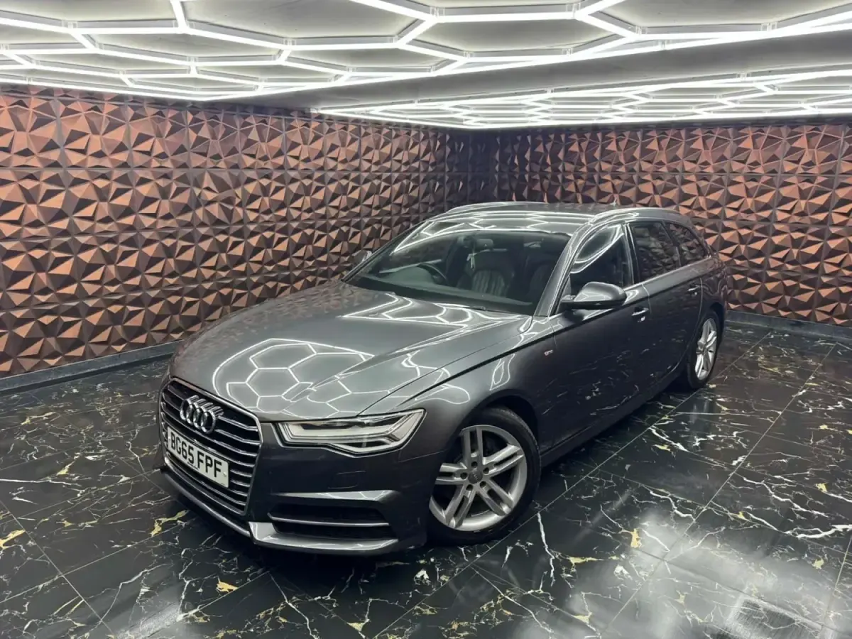 Begagnad Audi A6 S-Line 190 HK (139 kW) 2015 Grå Kombi