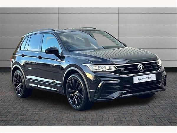 Black Used 2024 VW Tiguan Black Edition SUV | £29,990 (Good price) - Image 1/3