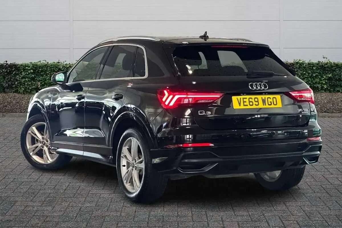 Used Audi Q3 S-Line 150 HP (110 kW) 2019 Black SUV