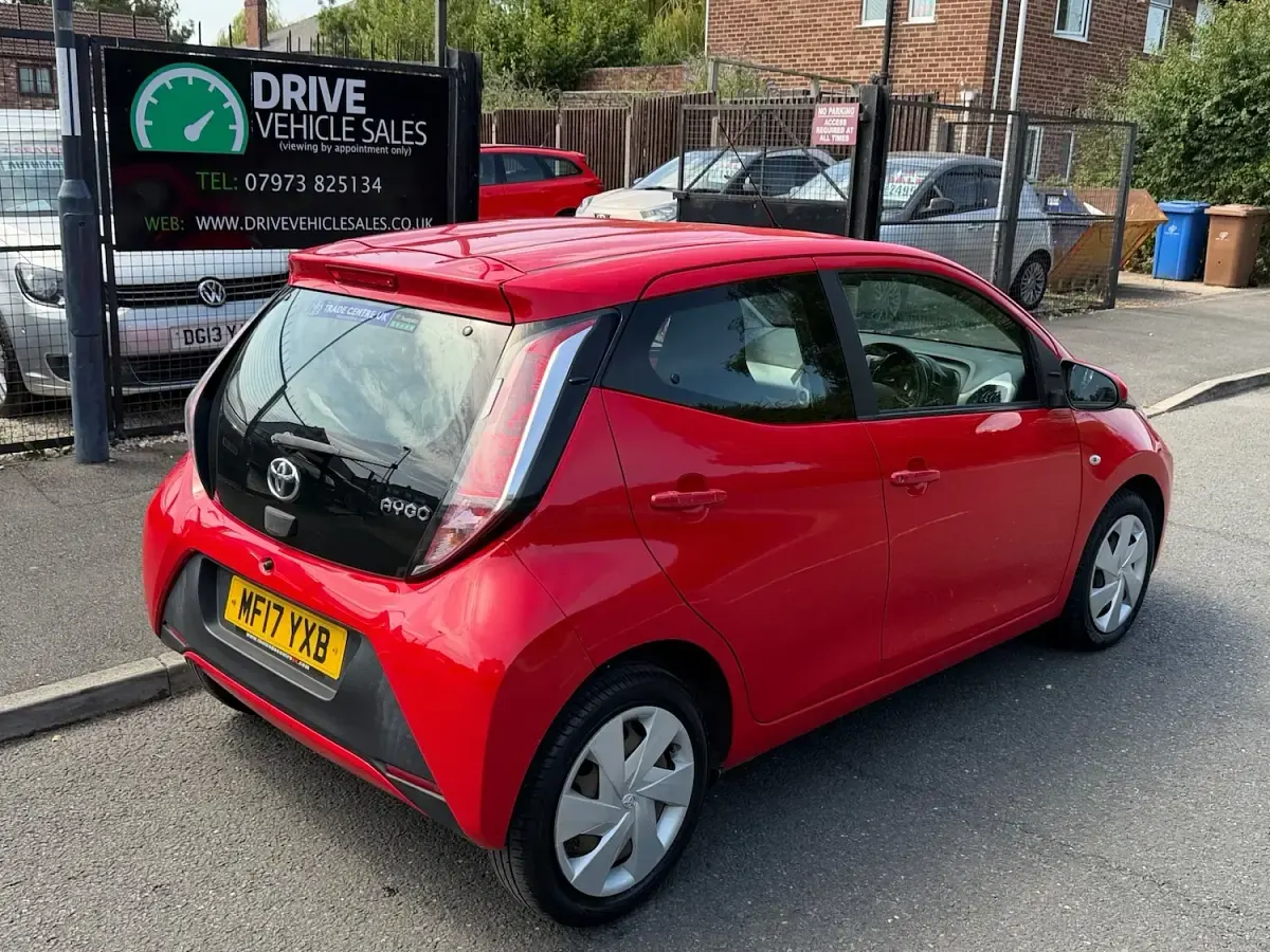 Used Toyota Aygo X-play 2017 Red Hatchback