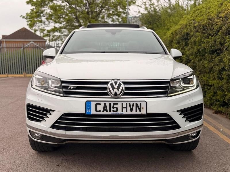 Used VW Touareg R-line 2015 White SUV