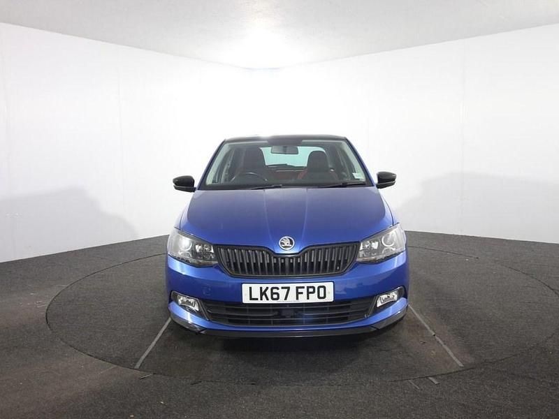 Used Skoda Fabia Monte Carlo 95 HP (69 kW) 2017 Blue Hatchback