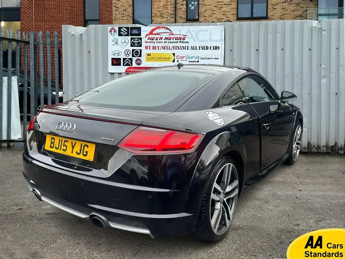 Used Audi TT S-Line 230 HP (169 kW) 2015 Black Coupe