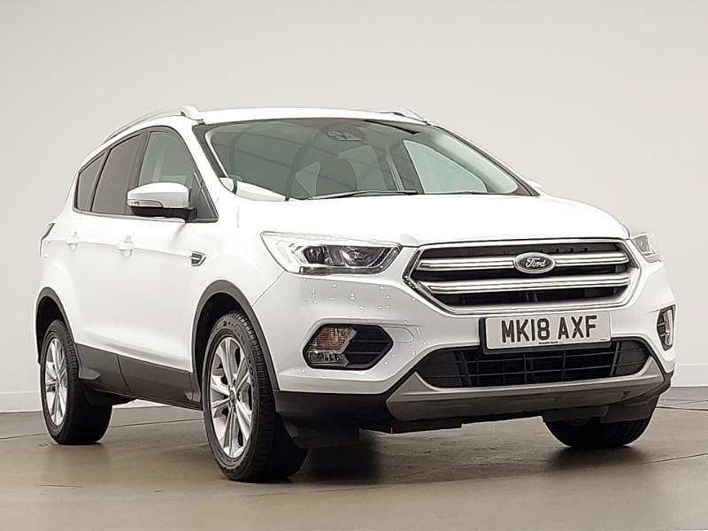 White Used 2018 Ford Kuga Titanium SUV | £11,998 (Fair price) - Image 1/4