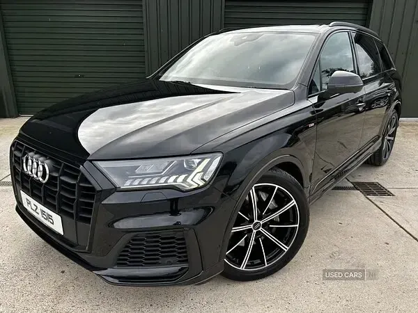 Used Audi Q7 Black Edition 286 HP (210 kW) 2019 Black SUV