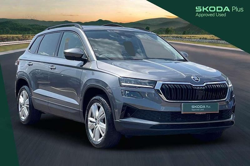 Grey Used 2024 Skoda Karoq SE Drive SUV | £22,095 (Fair price) - Image 1/3