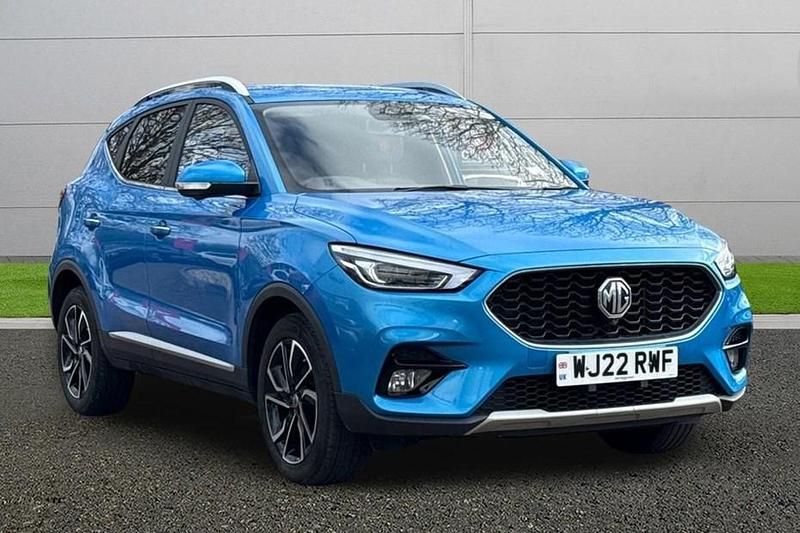 Used MG ZS Exclusive 106 HP (77 kW) 2022 Blue SUV
