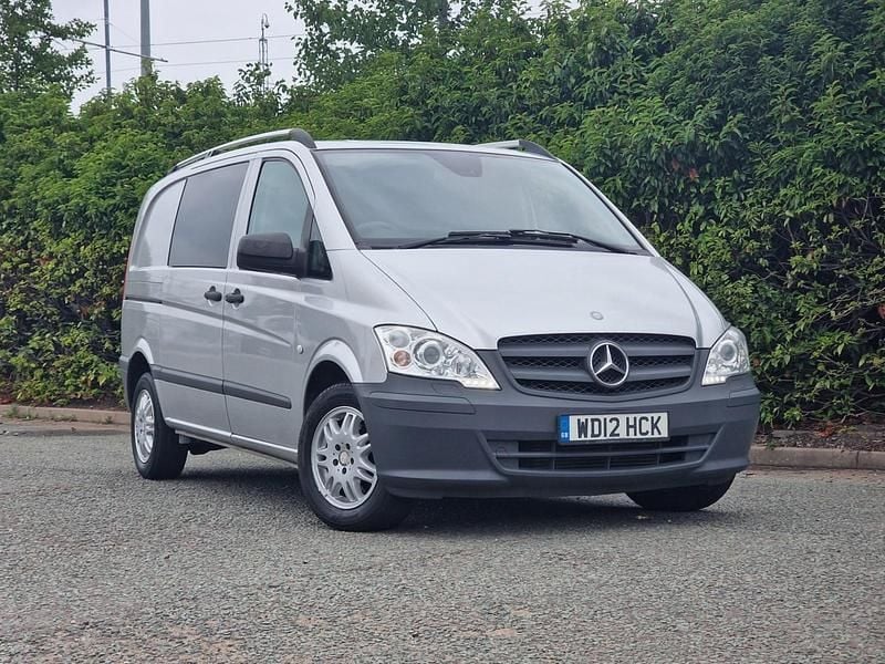 Silver Used 2012 Mercedes Vito MPV | £6,495 (Fair price) - Image 1/4