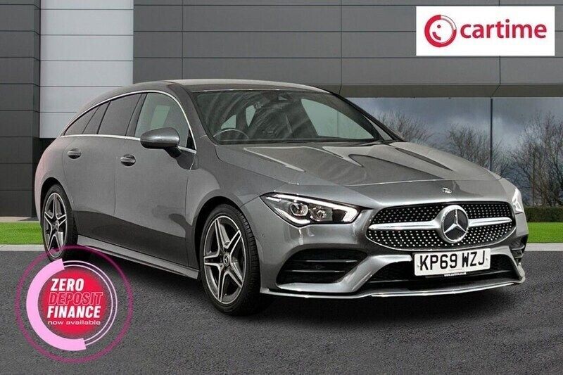Grey Used 2019 Mercedes CLA180 Shooting Brake AMG line Estate | £17,472 (Super price) - Image 1/3