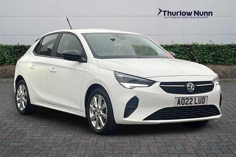 Used Vauxhall Corsa Edition 75 HP (55 kW) 2022 Jade white Hatchback