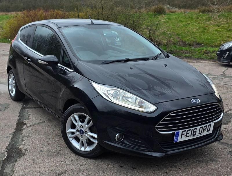 Used Ford Fiesta Zetec 2016 Black Hatchback