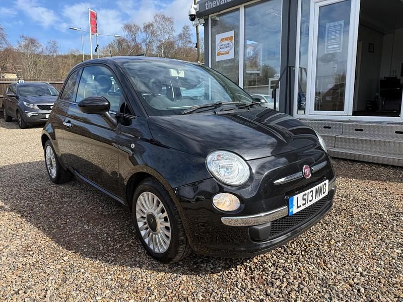 Used Fiat 500 Lounge 69 HP (50 kW) 2013 Black Hatchback