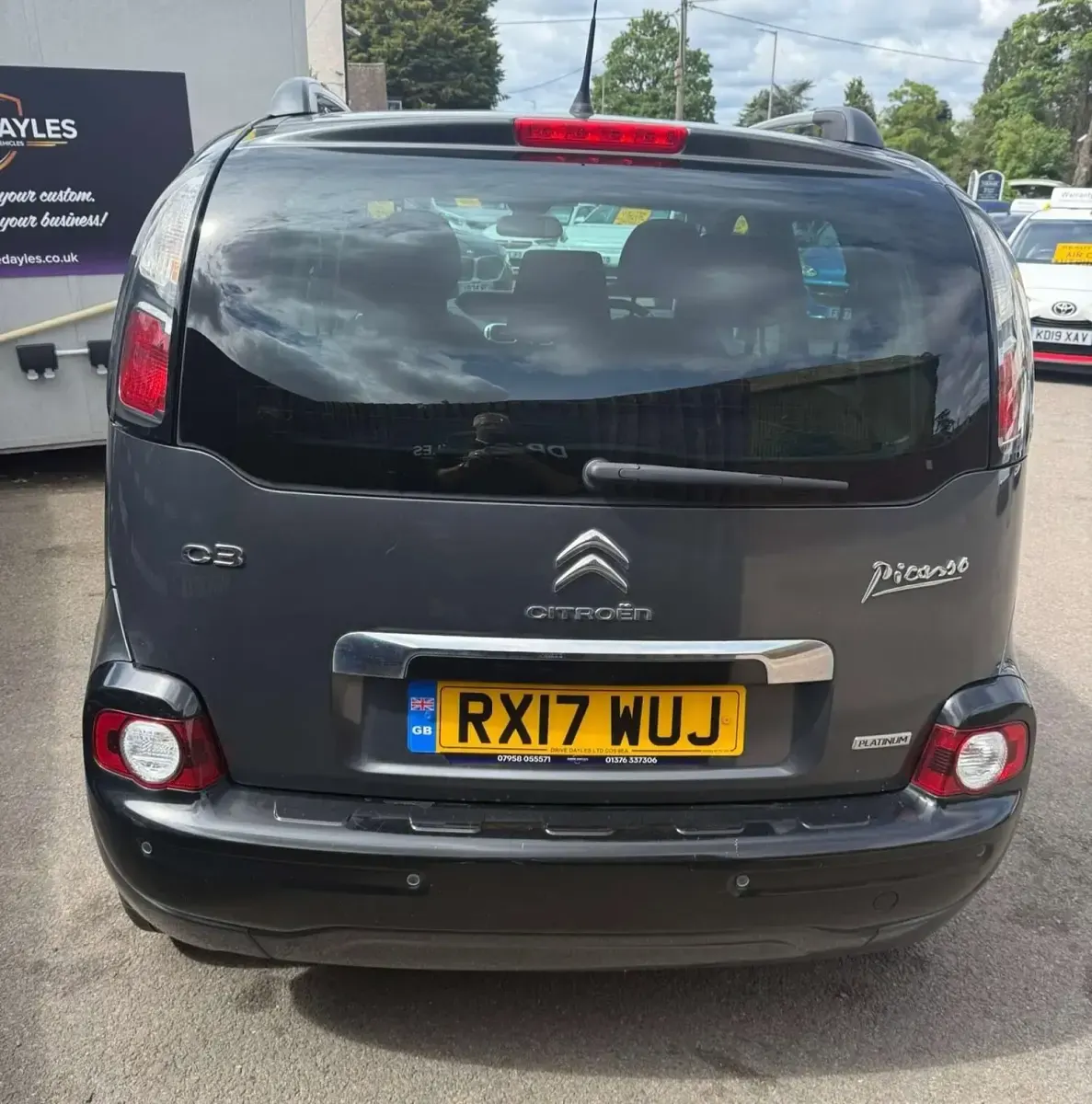 Used Citroën C3 Picasso Platinum 2017 Grey MPV