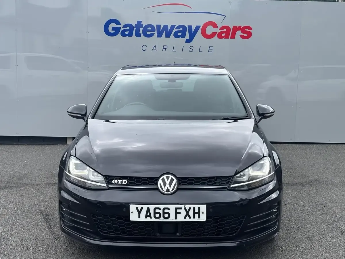 Used VW Golf VII GTD 2017 Black Hatchback