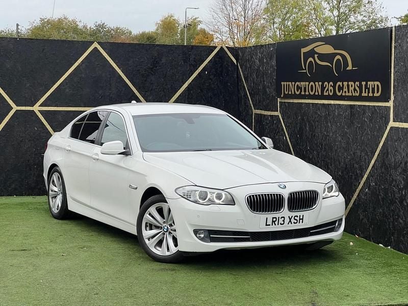 White Used 2013 BMW 520 Sedan | £4,495 (Good price) - Image 1/4