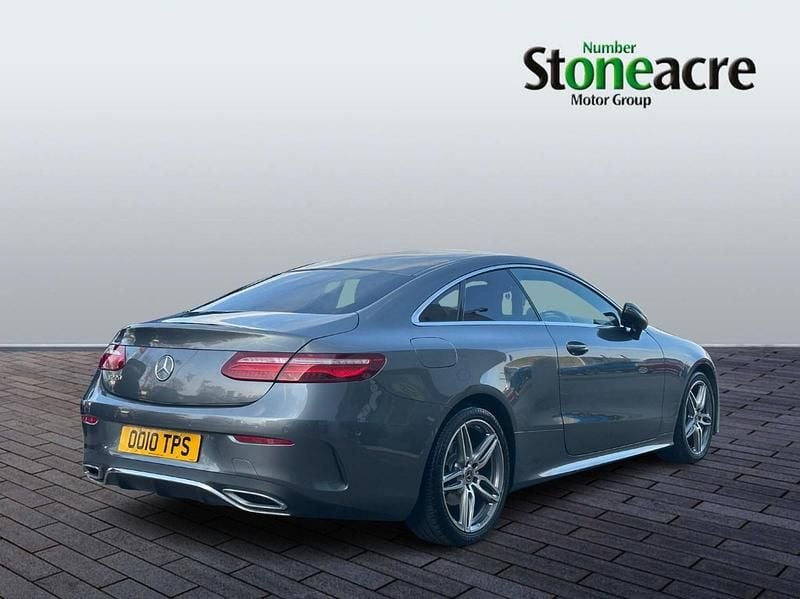 Used Mercedes E220 AMG line 194 HP (142 kW) 2019 Grey Coupe