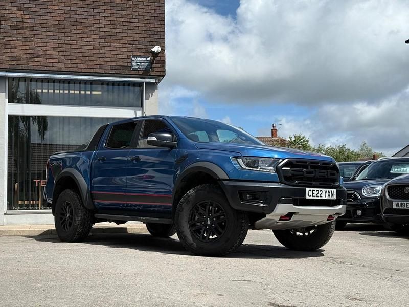 Blue Used 2022 Ford Ranger Raptor Pickup | £31,995 (Fair price) - Image 1/4