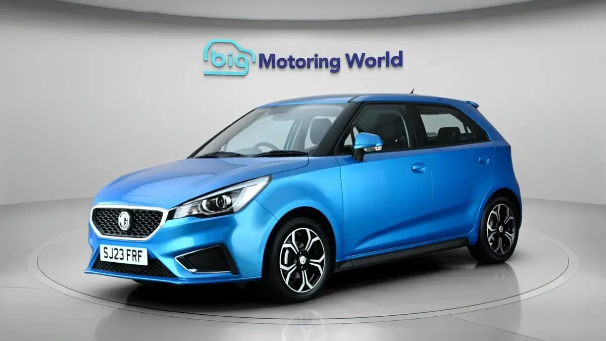 Used MG MG3 Exclusive 106 HP (77 kW) 2023 Blue Hatchback