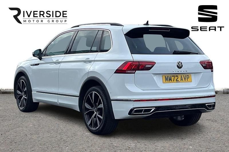 Used VW Tiguan R-line 150 HP (110 kW) 2022 Pure white SUV