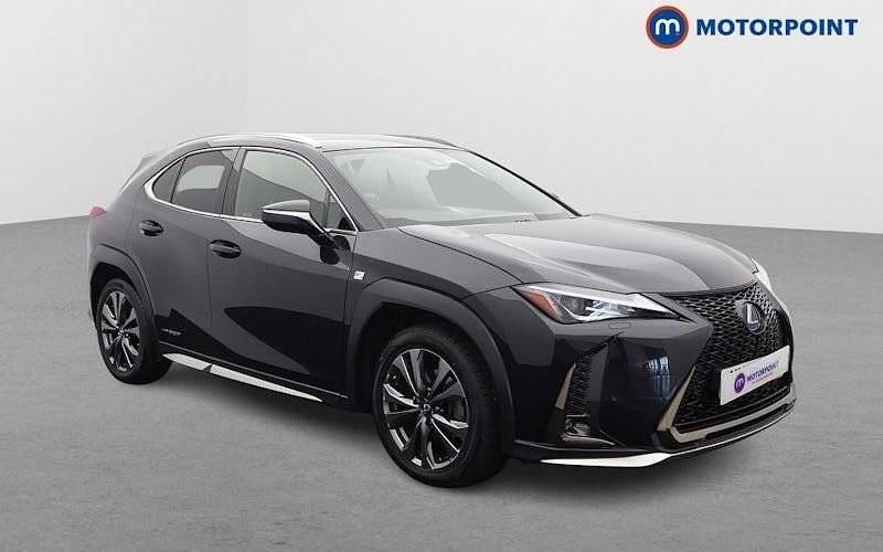 Black Used 2021 Lexus UX 250h Sport Line SUV | £21,499 (Fair price) - Image 1/4