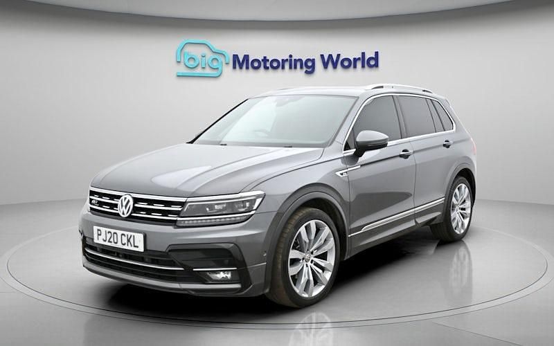 Used VW Tiguan R-line 150 HP (110 kW) 2020 Grey SUV