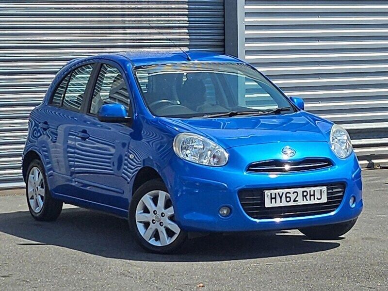Blue Used 2012 Nissan Micra Acenta Hatchback | £5,999 (Fair price) - Image 1/4