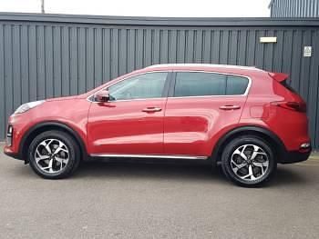 Używany Kia Sportage 130 KM (95 kW) 2019 Czerwony SUV