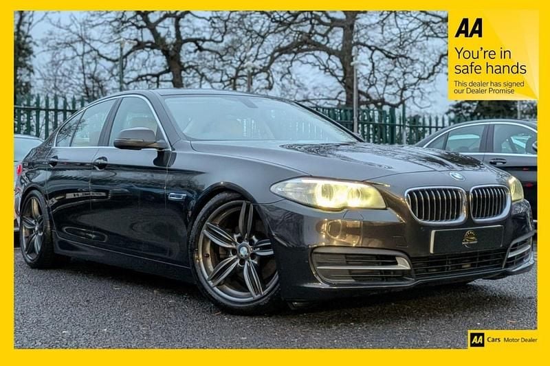 Brown Used 2013 BMW 520 Comfort Edition Sedan | £6,988 (Good price) - Image 1/3