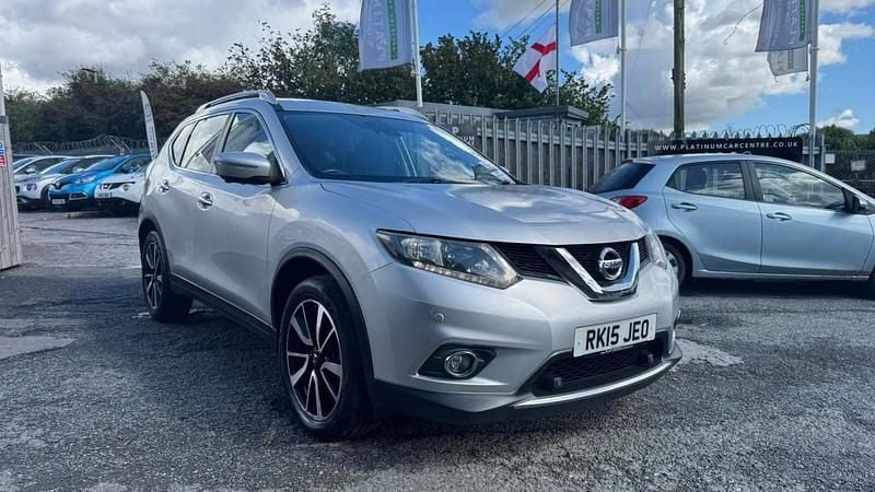 Silver Used 2015 Nissan X-Trail N-TEC SUV | £8,995 (Fair price) - Image 1/4
