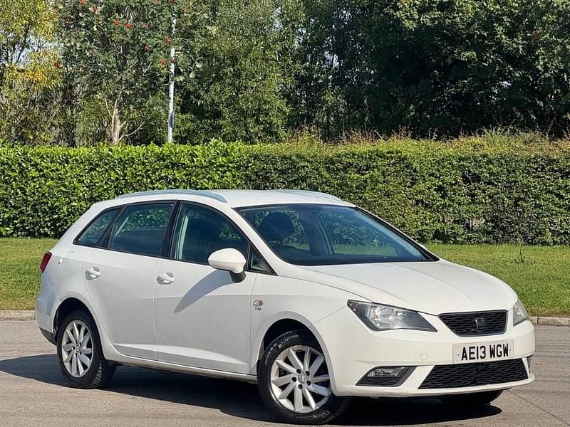 Used Seat Ibiza ST SE 105 HP (77 kW) 2013 White Estate