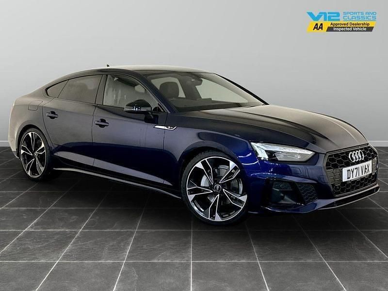 Blue Used 2021 Audi A5 Advanced Coupe | £25,495 (A bit pricey) - Image 1/2