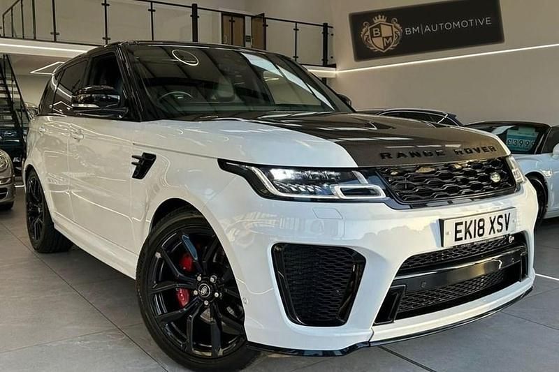White Used 2018 Land Rover Range Rover Sport SVR SUV | £39,995 (A bit pricey) - Image 1/1