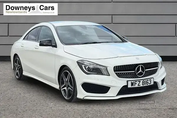 Used Mercedes CLA220 AMG 177 HP (130 kW) 2015 White Coupe