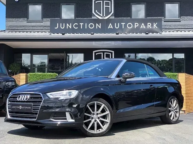 Used Audi A3 Cabriolet Sport 150 HP (110 kW) 2017 Black Cabriolet