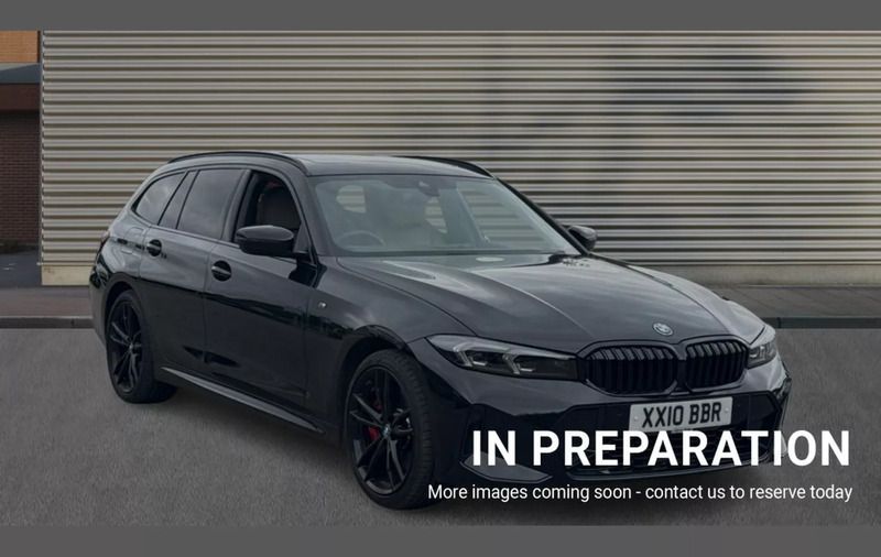 Black Used 2025 BMW 330e M Sport Estate | £37,335 (Super price) - Image 1/4