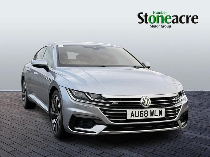 Silver Used 2018 VW Arteon R-line Hatchback | £15,990 (Fair price) - Image 1/4