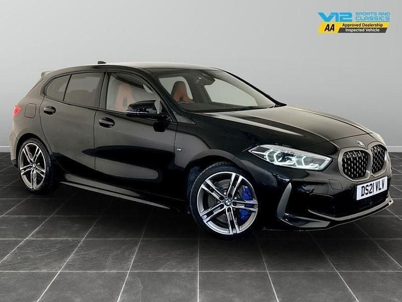 Black Used 2021 BMW M135 Comfort Edition Hatchback | £22,395 (Good price) - Image 1/2