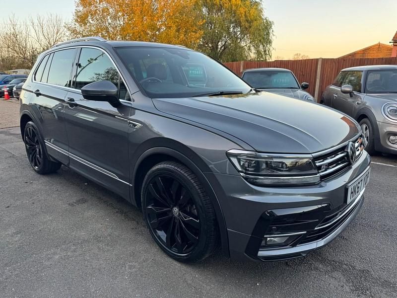 Grey Used 2018 VW Tiguan R-line SUV | £19,969 (Fair price) - Image 1/4
