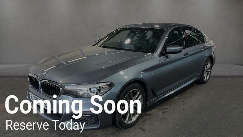 Blue Used 2019 BMW 520 M Sport Sedan | £15,495 (Good price) - Image 1/4
