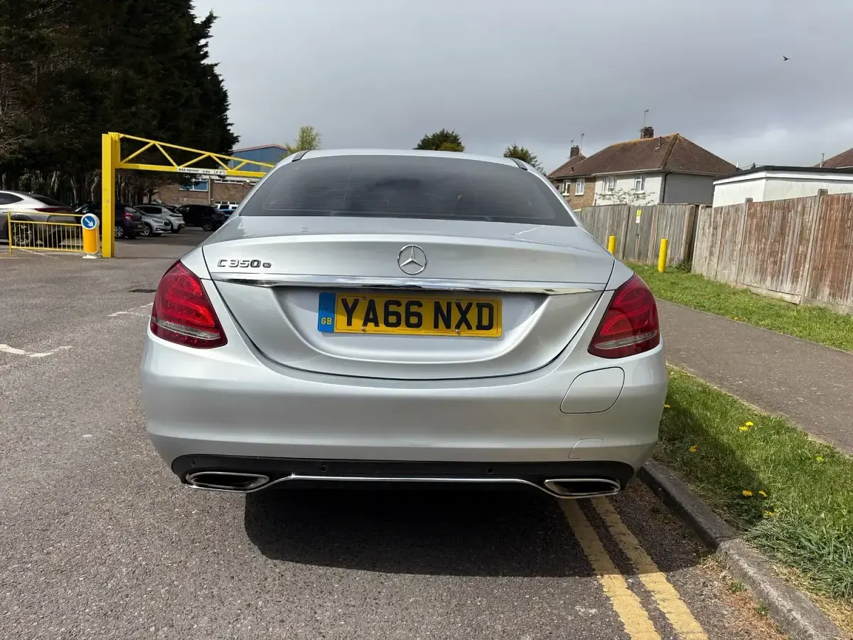 Used Mercedes C350e 2016 Silver Sedan