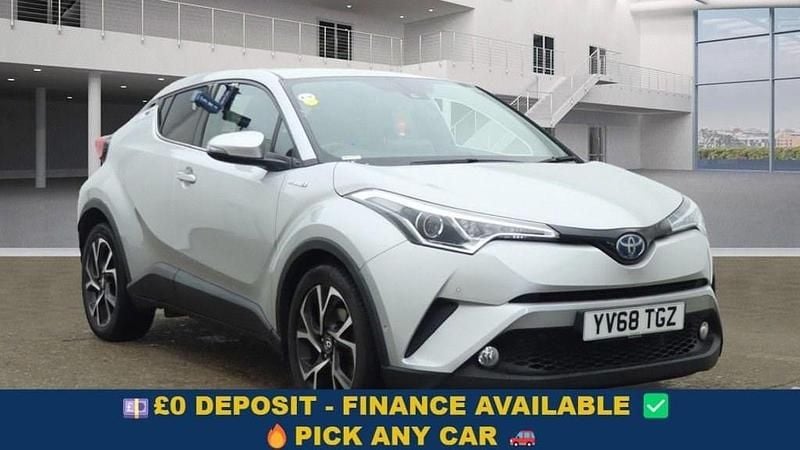 Silver Used 2019 Toyota C-HR Design SUV | £14,599 (Good price) - Image 1/4