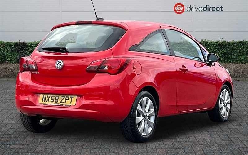 Used Vauxhall Corsa 90 HP (66 kW) 2018 Red Hatchback