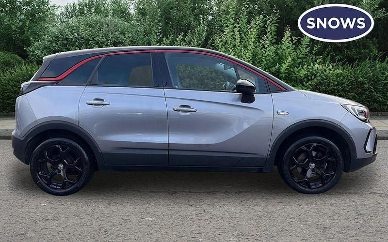 Used Vauxhall Crossland GS Line 110 HP (80 kW) 2022 Grey SUV