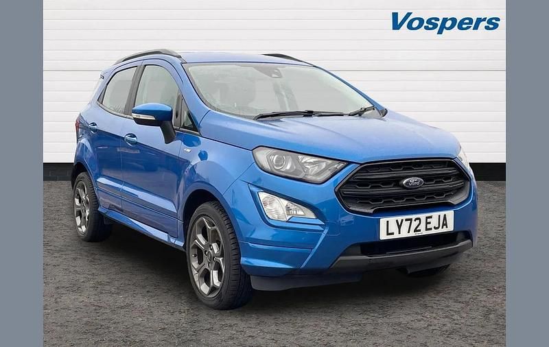 Used Ford Ecosport ST-Line 123 HP (90 kW) 2022 Blue SUV