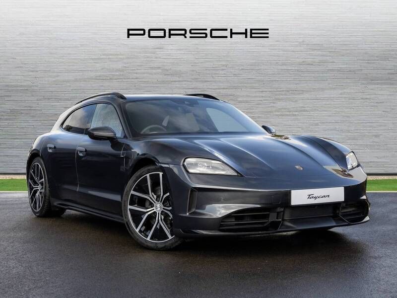 Volcano grey metallic New 2024 Porsche Taycan 4S Sport Turismo Sedan | £92,600 (A bit pricey) - Image 1/4