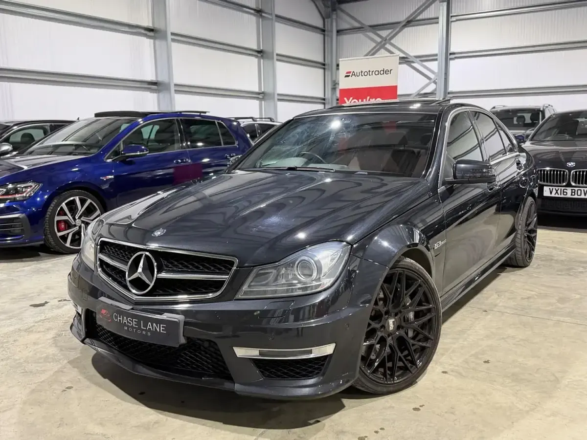Used Mercedes C63 AMG AMG 2013 Black Sedan
