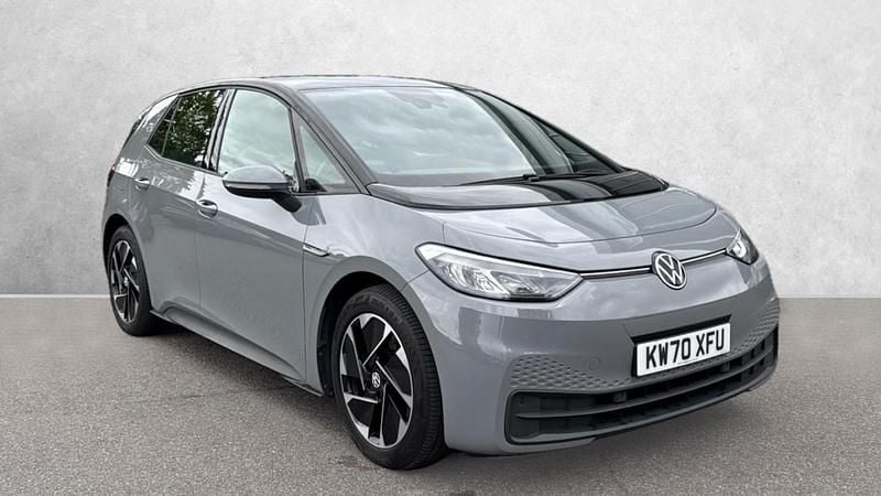 Grey Used 2020 VW ID.3 Pro Performance Hatchback | £10,990 (Good price) - Image 1/4