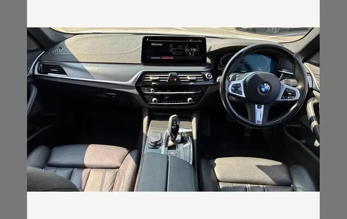 Used BMW 530 M Sport 282 HP (207 kW) 2022 White Sedan