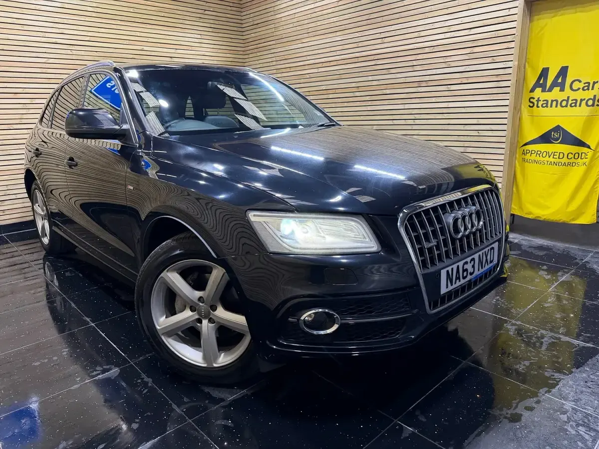 Used Audi Q5 S-line plus 225 HP (165 kW) 2013 Black SUV